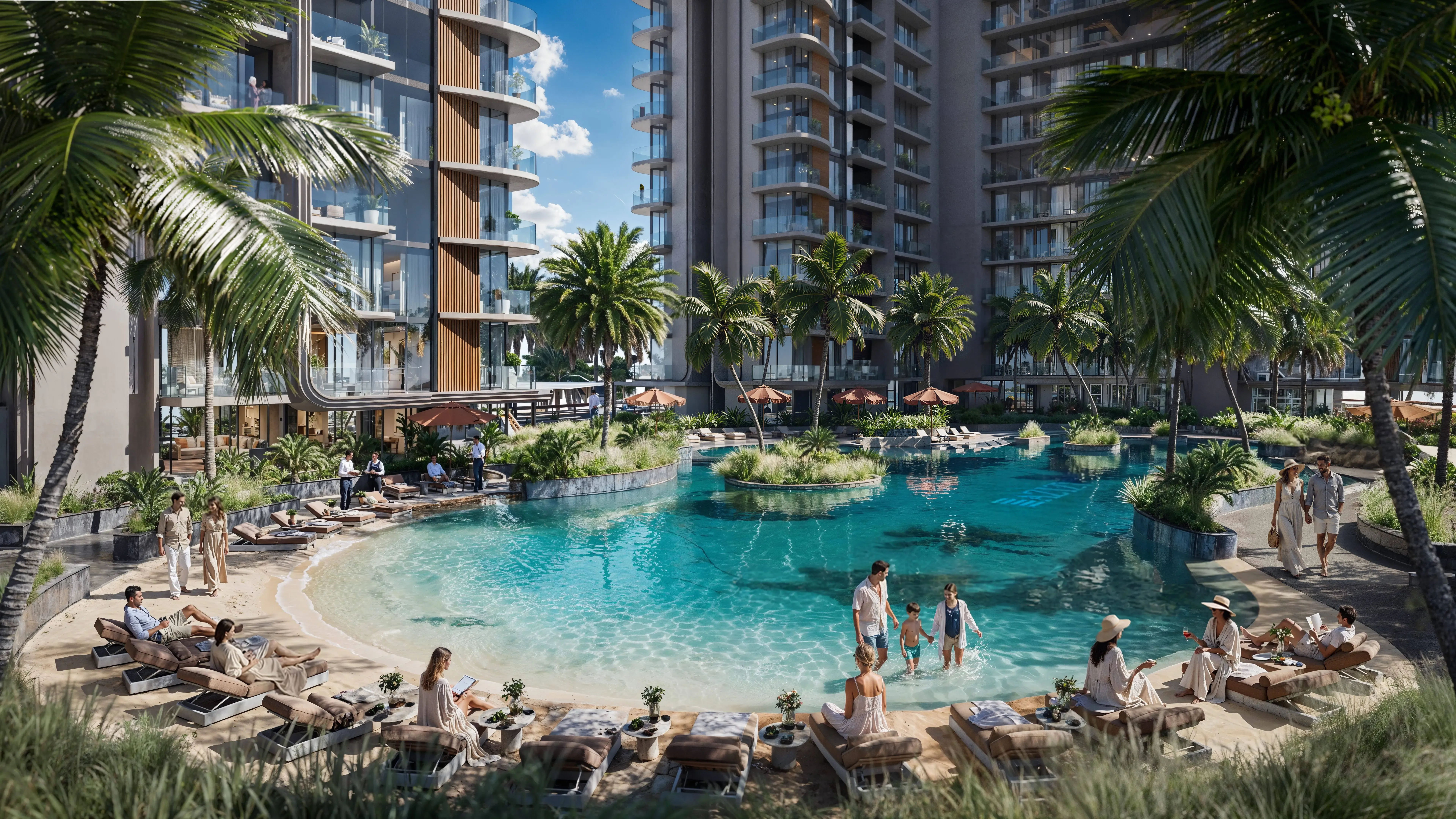 Jaddaf Beach Oasis, image 10